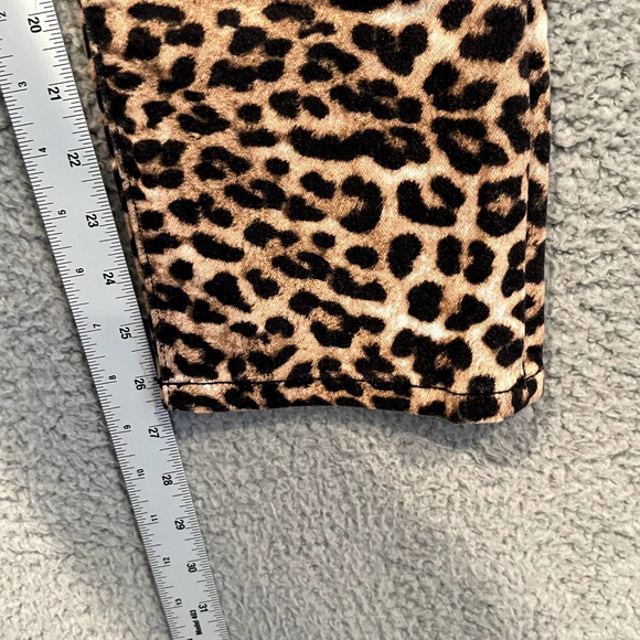 Hudson Jeans Leopard Nico Cigarette Slim Jeans, sz 26 - Picture 8 of 15